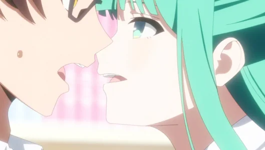 冷泉院桐香のディープキスで勃起してしまった橘淳之介